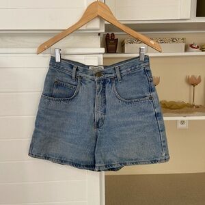 Vintage High waisted denim shorts